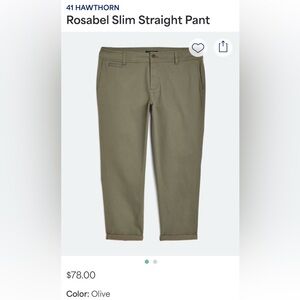 41 Hawthorn Olive Jean size 18